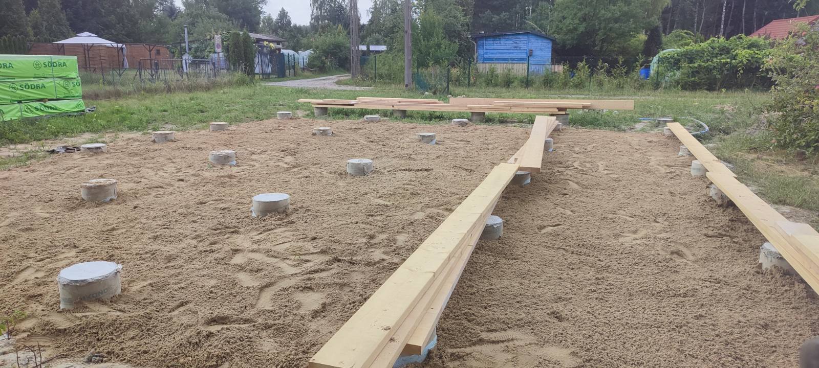 Fundament Punktowy pod Dom Szkieletowy