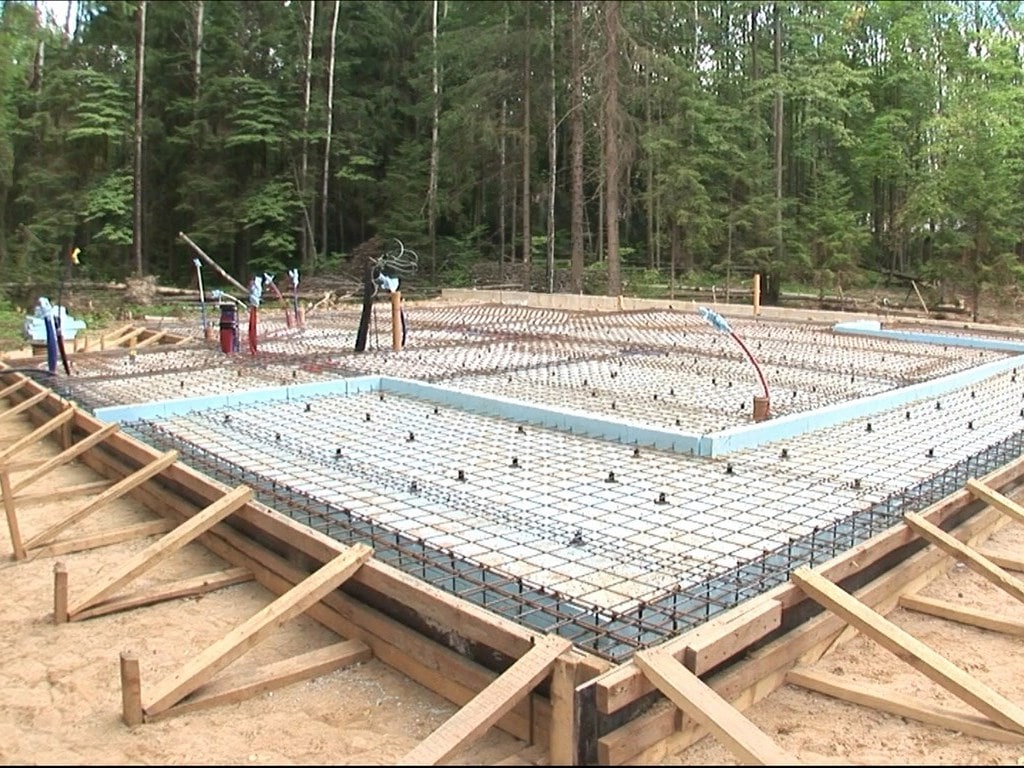 Płyta fundamentowa pod dom szkieletowy